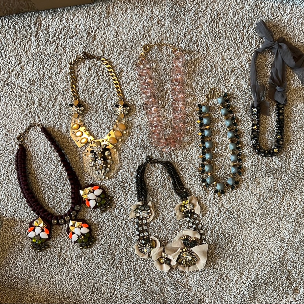 J crew necklace lot